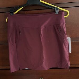 Athleta Soho Skort in Rich Burgundy